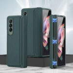 Magnetic Leather Folding Screen Light Luxury Thin Protective Case - Image 2