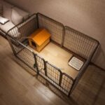 Modern Simple Wrought Iron Pet Fence Dog Cage Small And Medium Size Dog Teddy Corgi Isolation Door Indoor Guardrail Fence Kennel - Image 8
