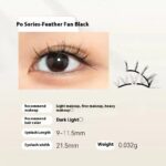 Magnetic Eyelashes Thick Zero Glue Long C Curved Eyelashes - Image 7