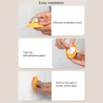 Catnip Toys Self Adhesive Carrot Shape Cat Catnip Balls Toy For Indoor Cat Cat Wall-mounted Mint Balls For Cat Teeth Cleaning Blue - Image 7