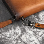 Hand-rubbed Color Multi-card Position Clutch Casual Leather Wallet - Image 3