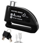 Bicycle Disc Brake Lock Portable Anti-theft Alarm Electric Car Disc Safety Lock Disc - Image 3