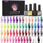 60 Colors Nail Art Functional Adhesive Set Removable - Image 6