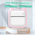 Mini Pocket Printer For Students Portable Home Small Label Photo Bluetooth Thermal Printer - Image 3