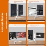 Dual-screen Display Horizontal And Vertical Screen Rotating Riser Base Bracket - Image 2