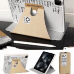 Kraft Paper Pattern Tablet Case - Image 3