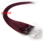 Pure Hair Color Fishing Line Extensions  Bundles - Image 2