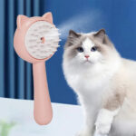 Hair Cleaning Brush With Mist Multifunctional Cat Grooming Brush Rechargeable Self Cleaning Slicker Brush For Pets Dogs & Catsb Pet Products - Image 2