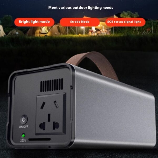 Stall Large Capacity Camping Standby Portable Outdoor Energy Storage Power Supply