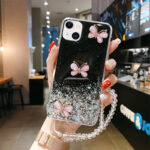 Phone Case Glitter Epoxy Butterfly Soft - Image 3