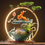 Circulating Water Desk Surface Panel Housewarming Decoration - Image 5