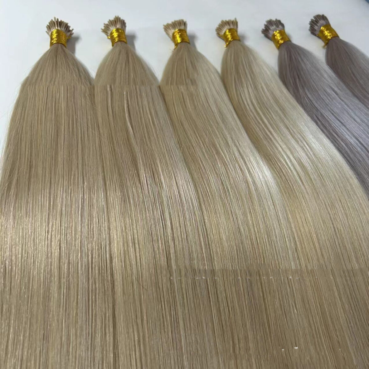 White Hair ExtensionBraided  Straight High Range - Image 5