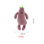 Plush Soft Dog Toy Vegetable Paradise Squeaky Chew Toy Medium Large Canine Companion Pet Accessories - Image 3