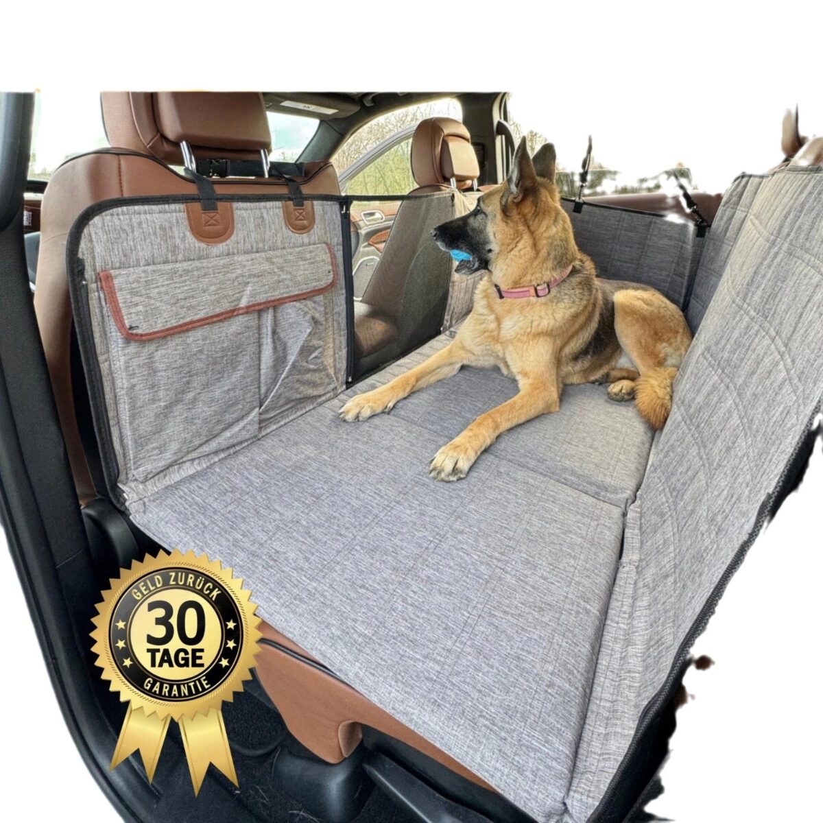 Widened Support Plate Car Dog Bed Rear Seat Pet Pad - Image 5