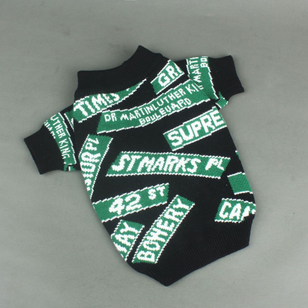 Warm Fashion Clothes Street Slogans Printed Sweaters For Dogs And Cats - Image 1