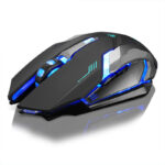 Mouse Wireless Rechargeable Notebook Desktop Home Office Universal Game Mute Luminous - Image 6