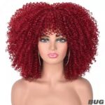 African Small Curly Hair Afro Wig Headgear - Image 3