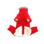 Thickened Velvet Cotton Clothes Plush Coat Warm And Comfortable Reflective Dog Coat - Image 8