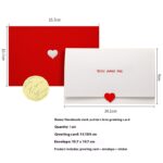 Handmade Dark Pattern Blessing Handwritten Folding Greeting Card - Image 10