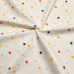Color Geometric Heart-shaped Lines Polka Dot Cotton Twill Bedding Home Clothes Fabric - Image 3
