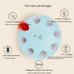 Cat Teaser Toy Relieving Stuffy Artifact UFO Cat Teaser Toy Rotating Feather - Image 3