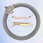 Car Plush Polo Cartoon Steering Wheel Warm Short Plush Grip Cover - Image 6