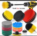 Factory Direct Sale Amazon Car Cleaning Suit Home Car Electric Drill Brush - Image 7