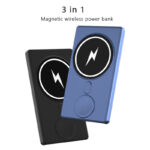 Three-in-one Magnetic Wireless Charging Power Bank - Image 2