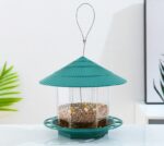 Outdoor Garden Hanging Transparent Bird Feeder - Image 3