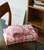 Retro Style Fish Scale Towel Cotton Color - Image 2