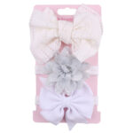 Baby Head Flower Child Bow Headdress - Image 3