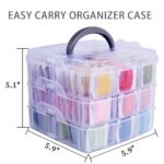 150 Color Thread With Accessories With Winding Plate - Image 2