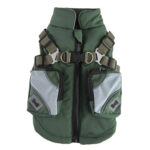 Pet Winter Cotton Dog Clothes Zipper Jacket Dog Supplies - Image 4