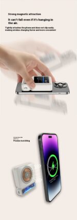 Large Capacity 225W Fast Charging Wireless Magnetic Power Bank - Image 10