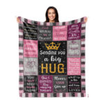 Flannel Blanket Printed Party Bedroom Decoration - Image 6