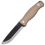 Outdoor Camping Equipment Portable 1095 Steel Mikata Handle Straight Knife - Image 2