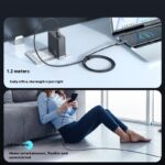 Shadow Blue Series Digital Display Smart Power-off Data Cable - Image 4