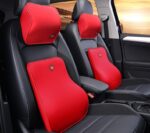 Car Headrest Neck Protector Backrest Car Seat Pillow Lumbar Pillow Memory Foam - Image 3