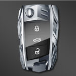 Metal Mecha Golf Auto Key Shell Sets Of Protective Shell - Image 3
