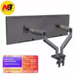 Computer Dual Screen Monitor Smart Desktop Up And Down Lifting Display Rack - Image 10