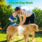 Pet Dog Wash Outdoor,  High-Pressure Pet Shower Sprayer Dog Shower Brush And Pet Grooming Comb For Watering Flowers, Car Washing, Pet Bathing - Image 3