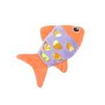 Cat Catnip Toys Small Cat Fish Toys With Crinkle Shine Ring Paper To Make Sound To Catch Your Cats Eyes And For Your Cats To Chew And Catch Interactive Cat Toys Indoor Cat - Image 4