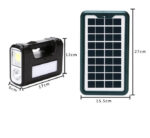 Solar Projector USB Outdoor Waterproof Portable Flashlight - Image 2
