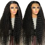 Women's Wound Tube Long Curly Wig Front Lace - Image 5