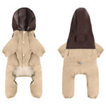Pet Small And Medium Sized Dog Waterproof And Dustproof Shell Jacket - Image 3