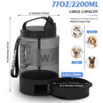 2.2L Dog Kettle Large Capacity Drinking Water Bottle Outdoor Sports Bottle Outdoor - Image 4