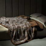 Artificial Mink Hair Fur Blanket High-end Double-layer Thickened Warm - Image 3