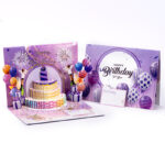 Light Music Blowing 3d 3d Cake Greeting Card - Image 5