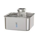 Wireless Cat Water Fountain Stainless Steel Rechargeable - Image 5