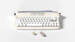 B307 Rechargeable Retro Bluetooth Wireless Keyboard - Image 4